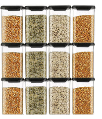 Plastic Grocery Container – 1100 ml Airtight BPA-Free Food Storage Jar for Kitchen & Pantry