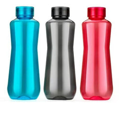 H2O Fridge Water Bottles – Set of 6 | 1000ml BPA-Free, Leak-Proof, Reusable Plastic Bottles