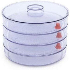 3-Layer Plastic Sprout Maker – 2000ml | BPA-Free & Airtight Design