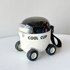 Cool Cup Style Water Bottle – 300ml | Funky Design, BPA-Free, Leakproof