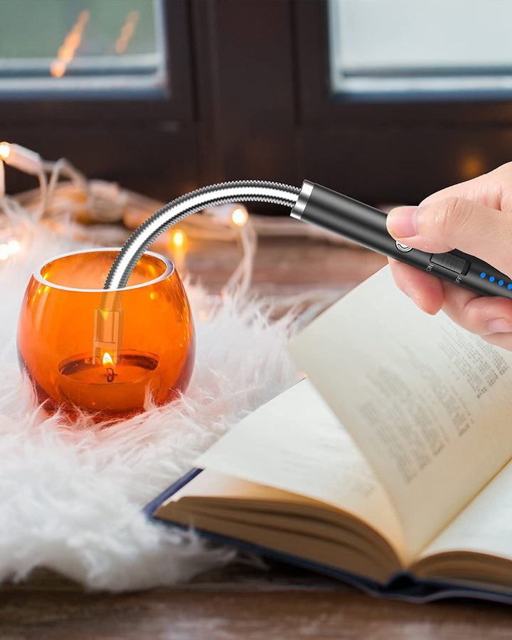 Effortless Candle Lighting with Rechargeable Electric Lighter