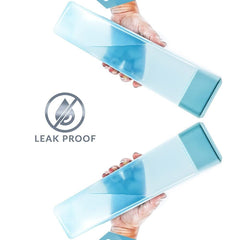 Frosty Water Fridge Bottles Set Plastic Combo for Refrigerator and Freezer – 1000 ml Pack of 6 Multicolor