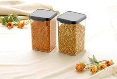 Plastic Grocery Container – 1100 ml Airtight BPA-Free Food Storage Jar for Kitchen & Pantry