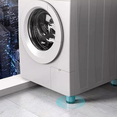 Anti-Vibration Washing Machine Pads – Set of 4 Heavy-Duty Shock Absorber Feet for Floor Protection & Noise Reduction