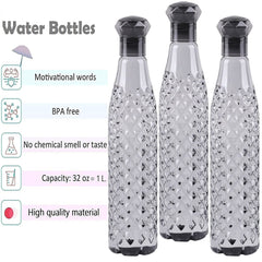 1000 ml unbreakable, airtight plastic water bottle. BPA-free, leak-proof, fridge-safe—perfect for gym, school, office, and travel.