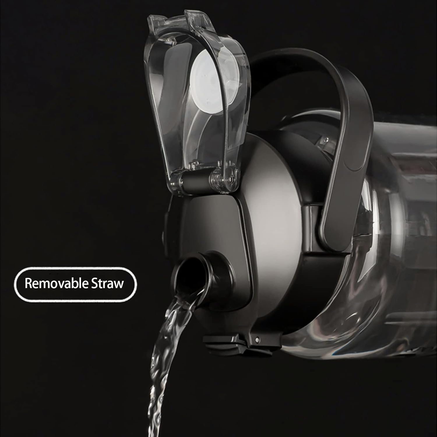 2L Motivational Water Bottle – BPA-Free Gym Bottle with Time Marker & Leakproof Lid for Fitness, Sports & Daily Hydration